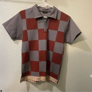 Comme des Garcons 2001 zip polo shirt